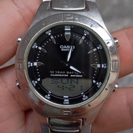 jam tangan casio edifice EFA 110 analog digital second bekas original