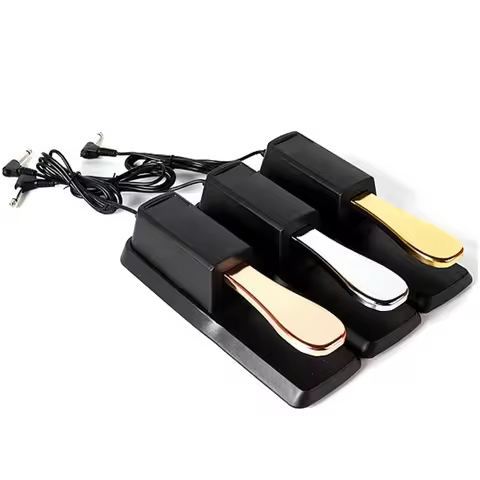 Piano Sustain Pedal Damper Pedal for Roland Electric Piano Keyboard Electronic Keyboard Instrument O