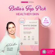 KITSUI Snow White | 17 packs x 15g - A drink containing probiotics and niacinamide, supporting skin 
