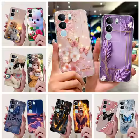 For Vivo V29 Pro Case VivoV29 V2250 V2251 Stylish Painted Cover Soft Silicone Phone Case For Vivo V2