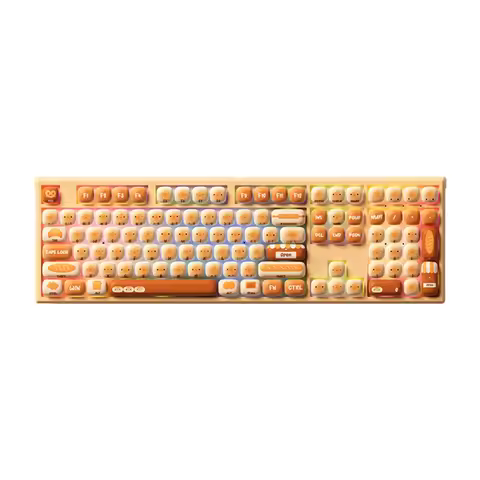 ABSU MG108B Wireless Mechanical Keyboard MOG Profile RGB 108 Keys Full Size Hot Swap USB / 2.4G / BT