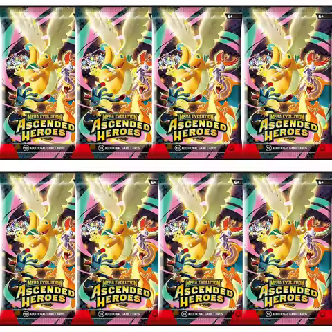 40pcs Pokemon Cards GX Vmax EX Mega Origin Brilliant Stars Card Shining Game Collection Battle Trans