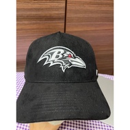 47 MVP DT Baltimore Ravens UltraSuede Black Adjustable Strapback