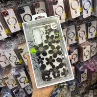 MOOPHE เคส ดอกไม้ เคส แม่เหล็ก ชาร์ได้ สำหรับ Samsung Galaxy S23 S24 S25 ultra S25Plus S25ultra S24u