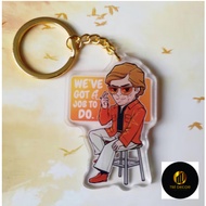 Adler acrylic Charm Keychain