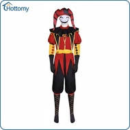 Stage Performance Clown Costume Halloween Jester Costume Long Sleeved for Cosplay Party