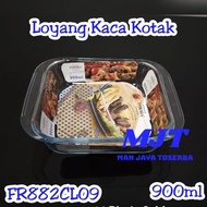 Formia Glassware Square Roaster FR882CL09 900ML