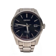 SEIKO mens watches automatic wristwatch analogues BLK SLV 6R35-00V0 Direct from Japan Secondhand
