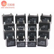 Fan Capacitor CBB61 4 PIN 1.0uf 1.5uf 2.0uf 2.5uf 3.0uf 3.5UF 5.0uf 6/7/8/10/12uf 450V Capacitor Kap