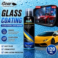 GCW Original Glass Coating (120ml) Windscreen Coating Hydrophobic Glass Protection