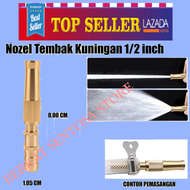SEMPROTAN AIR LURUS KUNINGAN / NOZEL SELANG SPRAYER