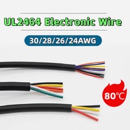 UL2464 Sheathed Wire Power Wire Data Wire 30/28/26/24AWG Tinned Copper Signal Wire