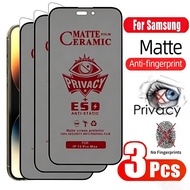 2-3PCS Privacy Film for Samsung A07 A17 A56 A55 A05 A05S A16 A35 A12 A13 A14 A26 S24 Matte Ceramics