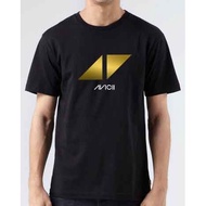 Baju-T Kaos Rave Avicii Triangles Play T-Shirt DJ EDM Clubbing Muzik Disk Jockey Streetwear