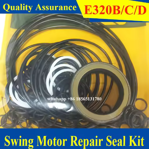 E70B 120 120B 200B 307B 312 312B 312C 320B 320C 320D 320V2 320L 325 330B 330C Swing Motor Seal Kit f