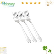 Combo of 3 Stainless Steel Forks and Forks for Fruits and Sticky Rice (AD)