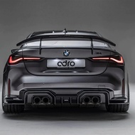 BMW G80 G82 M3 M4 MP ADRO SOOQOO DRY carbon fiber rear bumper lip diffuser bodykit body kit