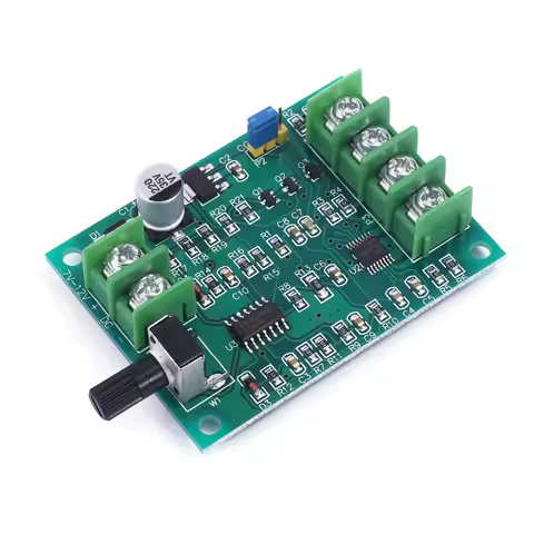 5V 12V Brushless DC Motor Driver Controller Board with Reverse Voltage Over Current Protection for H