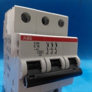 Mcb ABB S 203 3Phase C16/MCB 16A 3PHASE 3P/mcb 3phase 16 ampere abb/MCB 3Phase 16 a