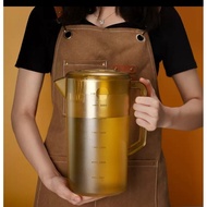 Graduated measuring cups, super heat-resistant MEKA plastic cups, mixing cups of all sizes 2.5L, 5L