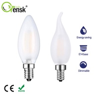Vintage E14 LED Edison Bulb 4W 6W LED Candle Filament Bulb Retro C35 Frosted Light Bulb Dimmable 270