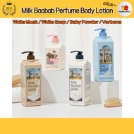 [MILK BAOBAB] Milk Baobab Perfume Body Lotion 250 ml / White Musk / White Soap / Baby Powder / Verbe