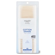 Equate White Cotton Paper Stick Swabs 2 Head Cotton Swabs (Genuine American Goods)