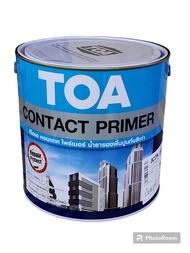 TOA Contact Primer E1100 รองพื้นปูนเก่า น้ำยารองพื้นทับสีเก่า ทีโอเอ คอนแทคไพรเมอร์ E-1100  สีรองพื้