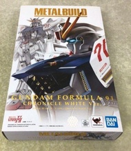 正版全新 METAL BUILD 機動戰士鋼彈 F91 CHRONICLE WHIT,購買模型請先提問