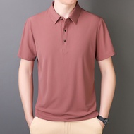 Breathable Comfort Loose 9XL Mens Polo Shirt