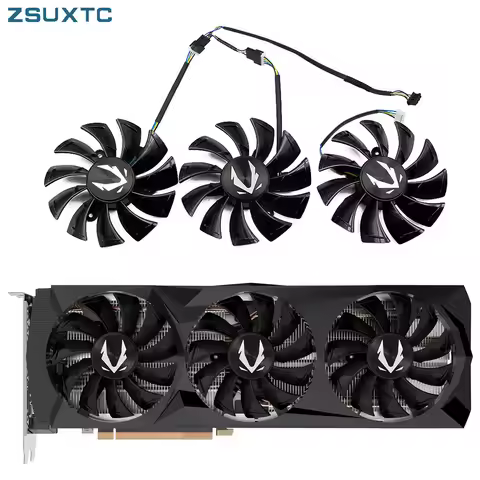 87MM GA92S2U RTX2080Ti Graphics Card Cooling Fan For ZOTAC GAMING GeForce RTX 2080 2070 2080 Ti AMP 
