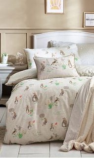 Peter rabbit枕頭套+被單