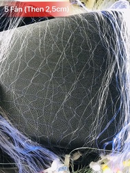 Lưới đánh cá lưới 3 màn - cao 70cm (7 tất) Dài 95/100m