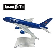 16cm Airbus A380 Airplane Model Plane Model Aircraft Diecast Metal 1/400 Scale Planes Factory wholes