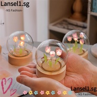 NS Tulip Night Light Cute Valentines Day Gift Girlfriend Room Decor