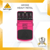 [100% AUTHENTIC] BEHRINGER HEAVY METAL HM300 Heavy Metal Distortion Effects Pedal