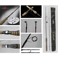 ⚡มีจำนวนจำกัด⚡ คัน Kuying Teton รุ่นด้ามก๊อกเต็ม ️ คัน 2 ท่อน ️ เบท / สปิน    KM4.19569!!ราคาพิเศษ!!