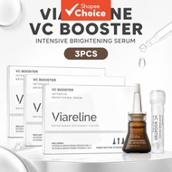 Viareline VC Booster 3 Pcs Intensive Brightening Serum Kit Vitamin C Powder & Liquid Duo for Dark Sp