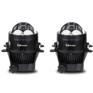 Car 3Inch Bi-Led Fog Lights H1 Hb3 H8 9005 Led Projector Laser Lens Fog Lamp Bi Lens H11 Canbus Led