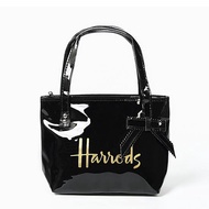 Harrods waterproof PVC Bow-knot Shopping Bag