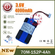 3.6V 4000mAh 70M-1S2P-4Ah Battery