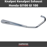 Honda Gl 100 Gl100 Exhaust Original Detail Genuine Quality Spare Parts