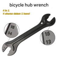 Bicycle Wrench Spanner 4 in 1 Spanner 13 14 15 16 mm Black Pedal Hub Wrench WNBKE