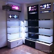 Glass Item Production Steel Wood High-End Shelves Display Racks Shelves Cosmetics Structure Mall Cab