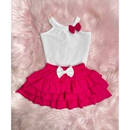 PRINCESS SKIRT TRENDING TERNO FOR KIDS 1-4 years old kids outfit girl girl kids outfit