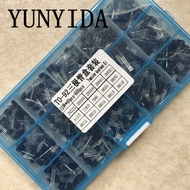 600Pcs 15 Value x 40 Pcs Transistor TO-92 Assortment Box Kit Transistors 2N2222 2N3904 2N3906 C945 S