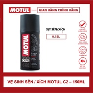 Hàng Chính Hãng - Dung dịch vệ sinh sên/xích MOTUL C2 CHAIN LUBE ROAD 0.15L