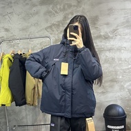 Patagonia Outdoor Down Cotton Jacket หมวกกันน็อกสำหรับผู้ชายและผู้หญิงฤดูหนาวที่อบอุ่นฤดูใบไม้ร่วงแ