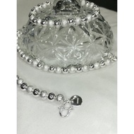 💯S999足银手链Silver bracelet(adjustable)