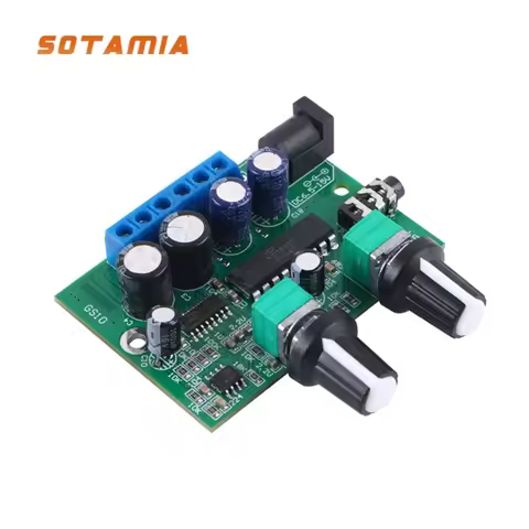 SOTAMIA 2.1 Subwoofer Amplifier Board TDA1517P Digital Audio Amplifiers Class D Sound Amplificador S